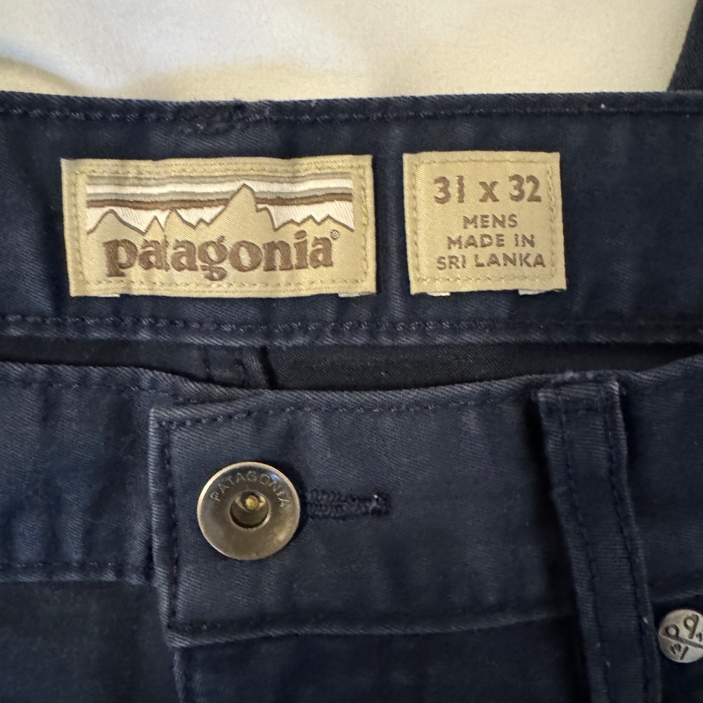 Performance Twill Jeans - Navy Blue
